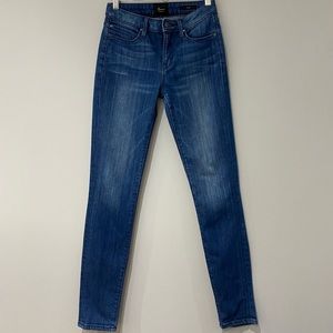 Marciano Medium Wash Mid-rise Skinny Jeans